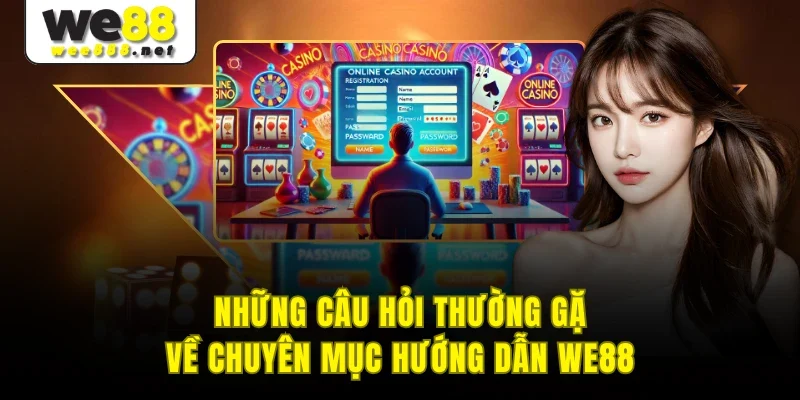 Những câu hỏi thường gặp về chuyên mục hướng dẫn WE88