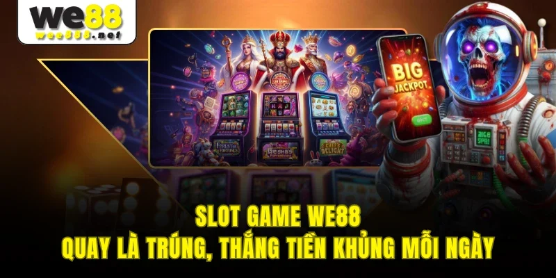 Slot Game WE88 - Quay Là Trúng, Thắng Tiền Khủng Mỗi Ngày